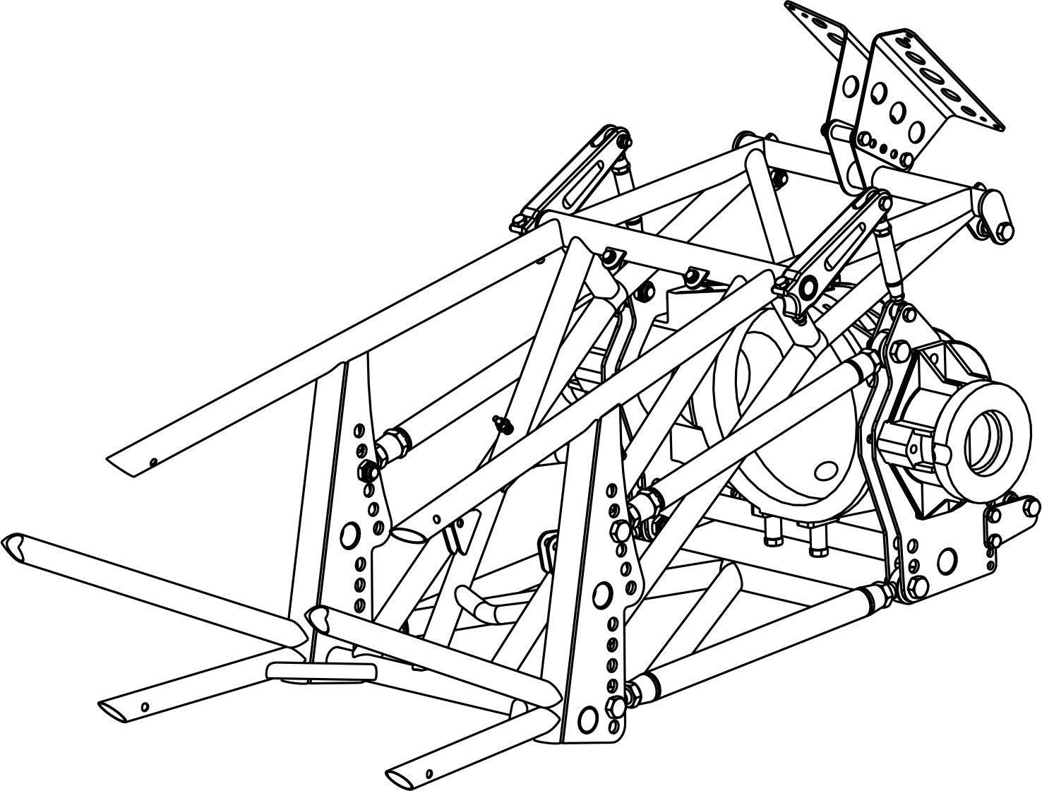 Swing Arm Dragster Conversion Kit