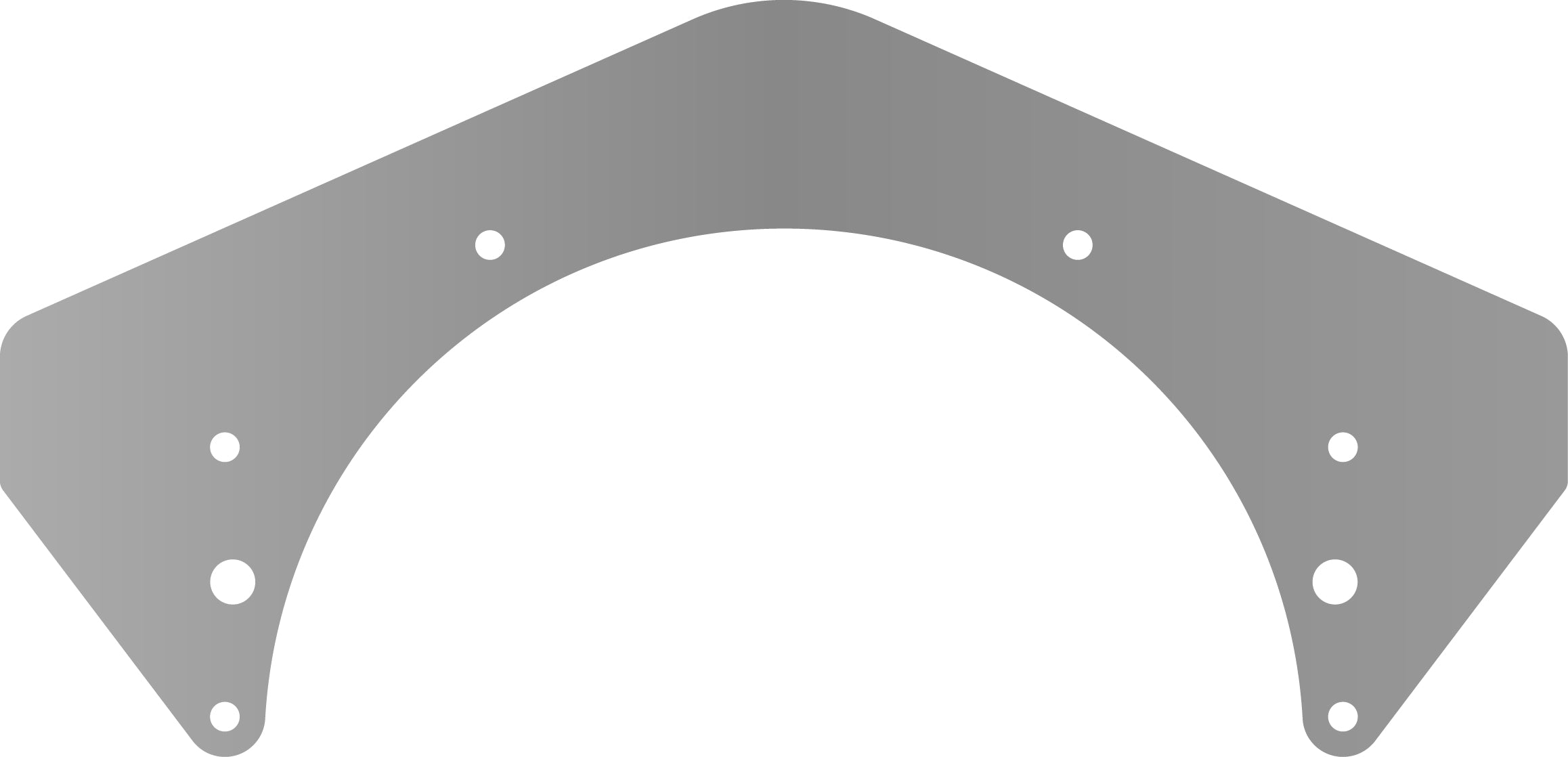 Mid Motor Plate Blank for S&W Dragster