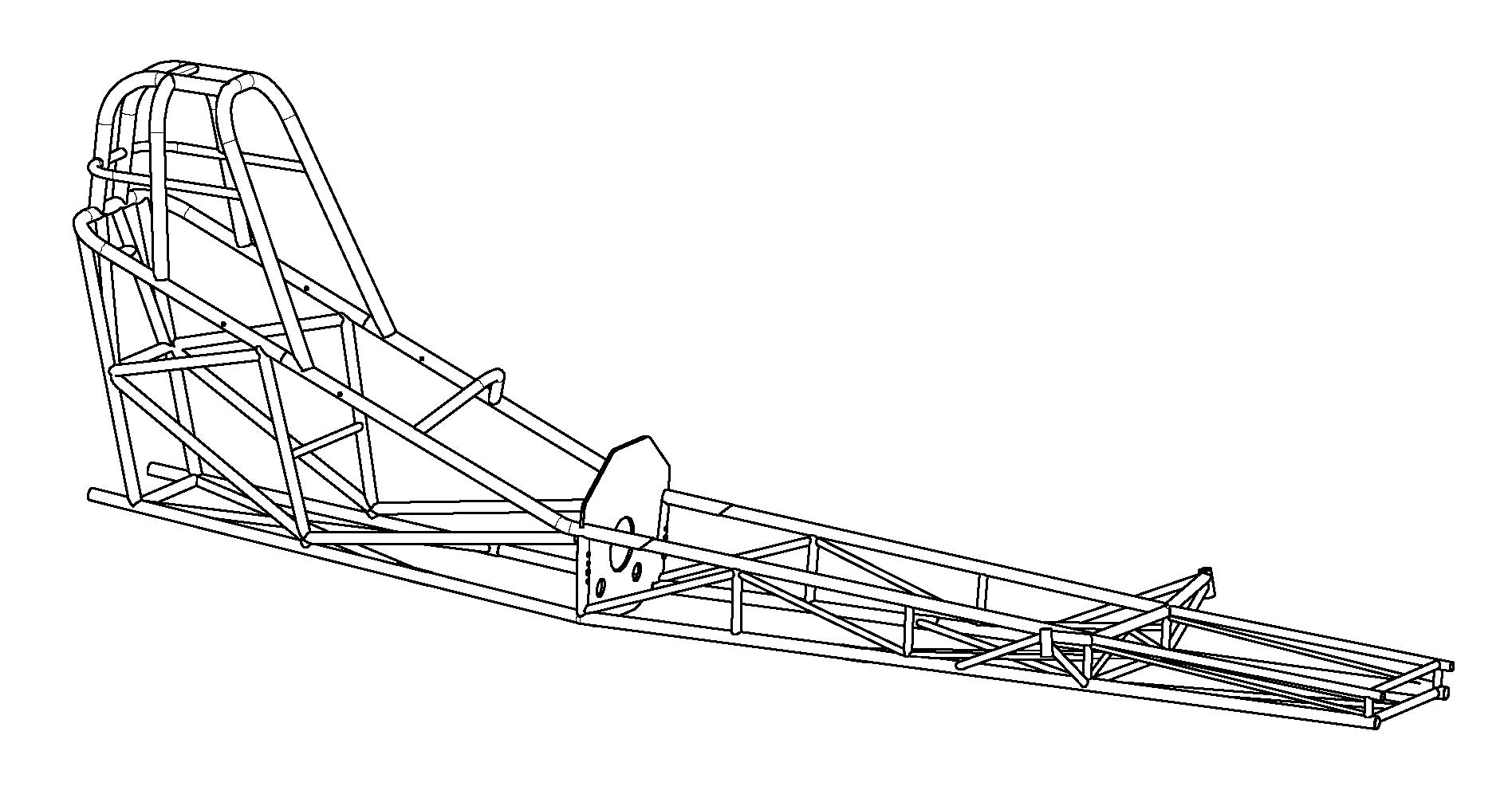Funny Car Chassis Kit TA/FC N/FC Blueprint