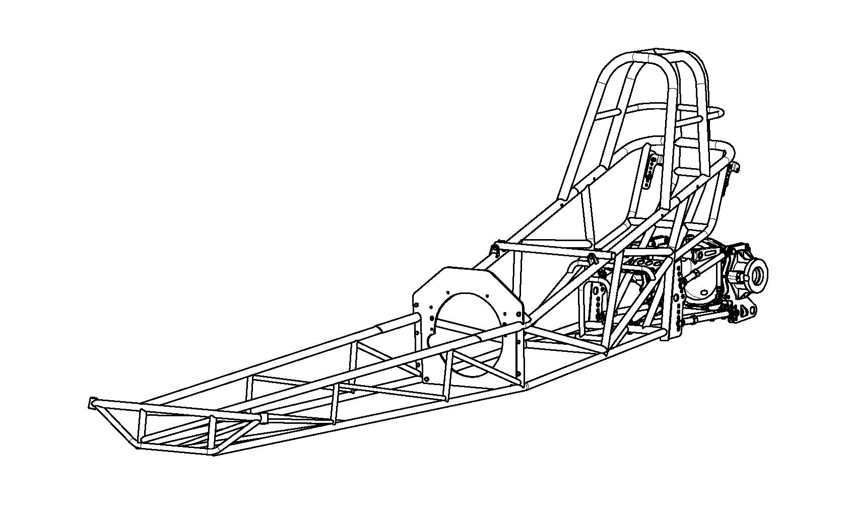 150" Advanced ET Altered With Swing Arm Rear Suspension Blueprint