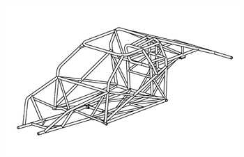 1967-1968 Chevrolet Camaro Roadster Chassis Kit