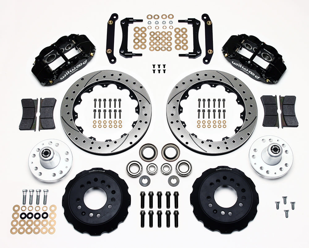 Wilwood Forged Narrow Superlite 6R Big Brake Front Brake Kit (Hub) 1979-1981 Chevrolet Camaro