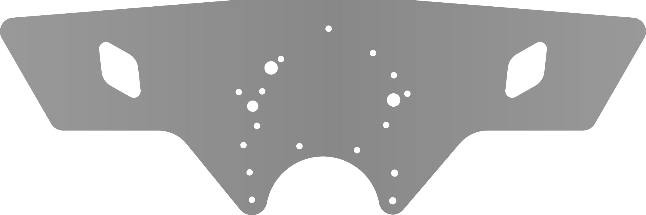 351C Ford Profiled Front Motor Plate