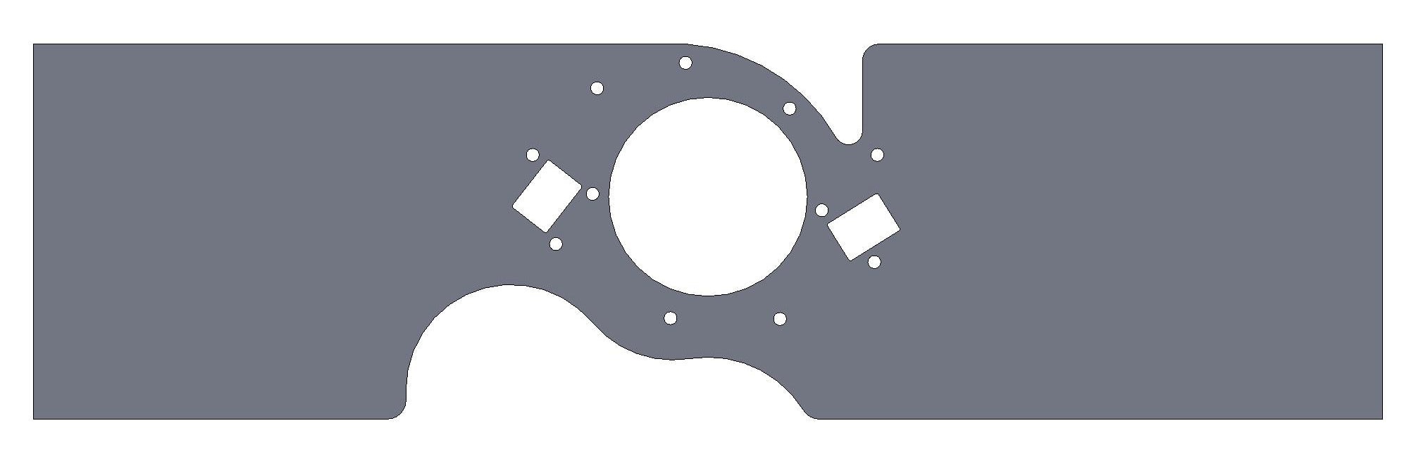 429-460 Ford Front Motor Plate