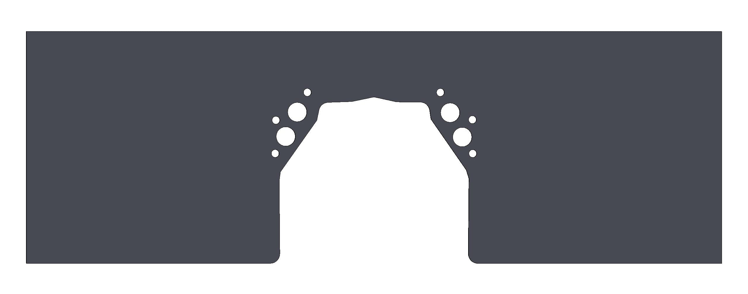 Big Block Mopar 383-426-440 Front Motor Plate