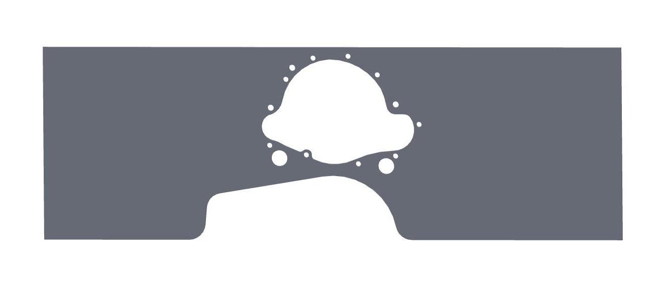 Pontiac Front Motor Plate 20-212