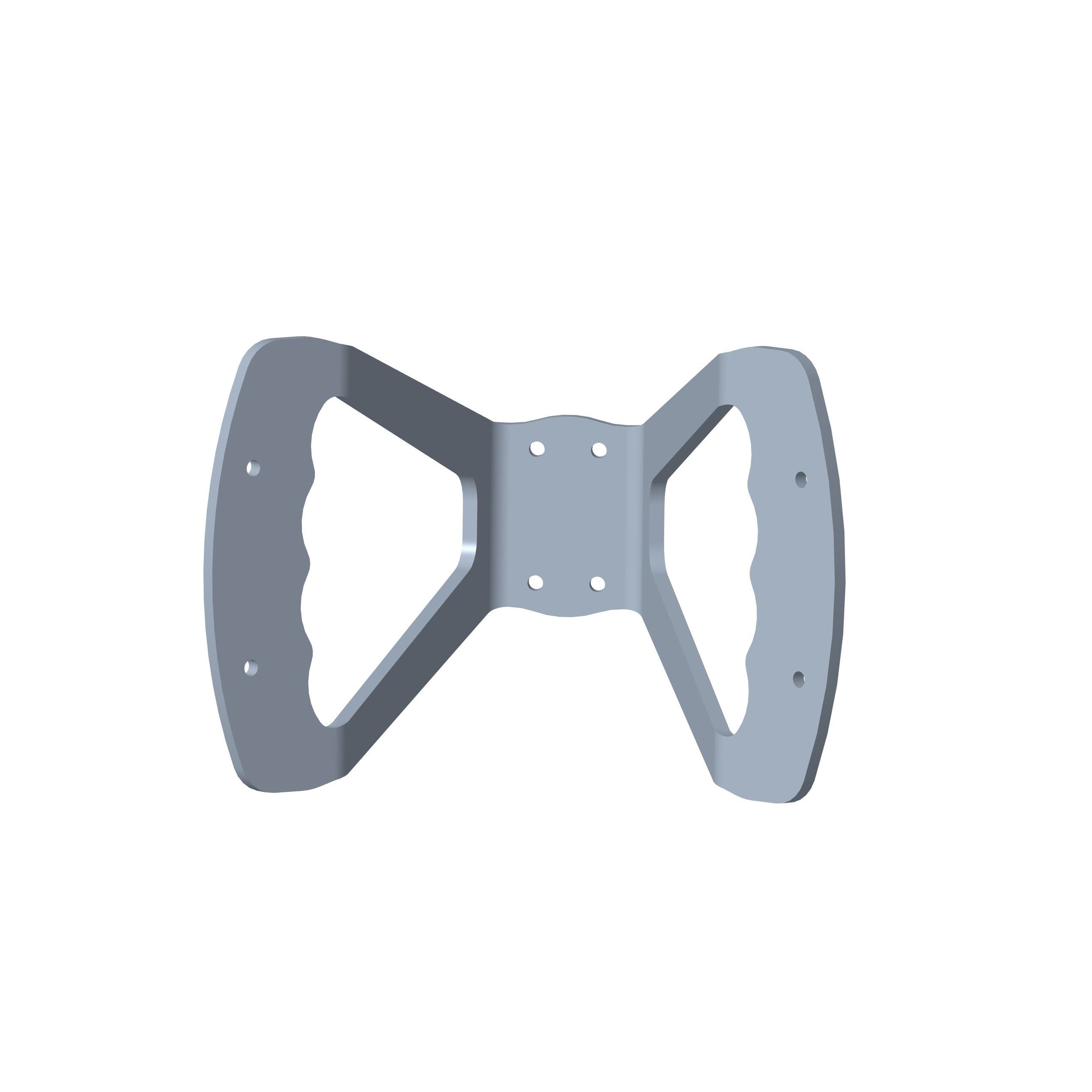 Dragster Butterfly Steering Wheel Without Grips