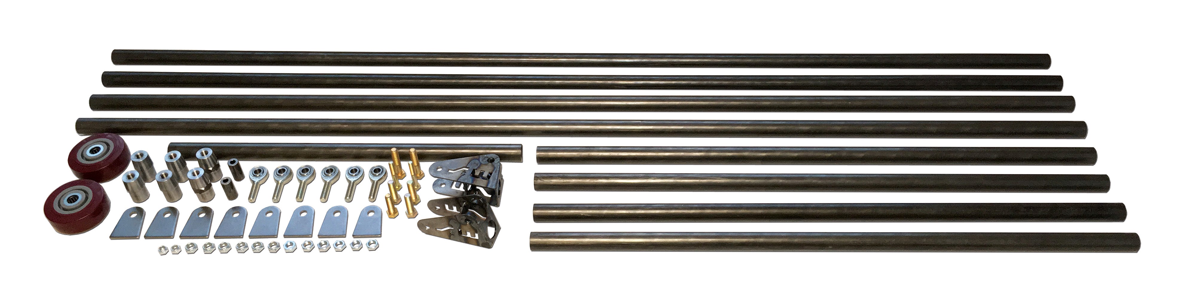 85" Wheelie Bar Kit With Quick Adjustments, Unwelded