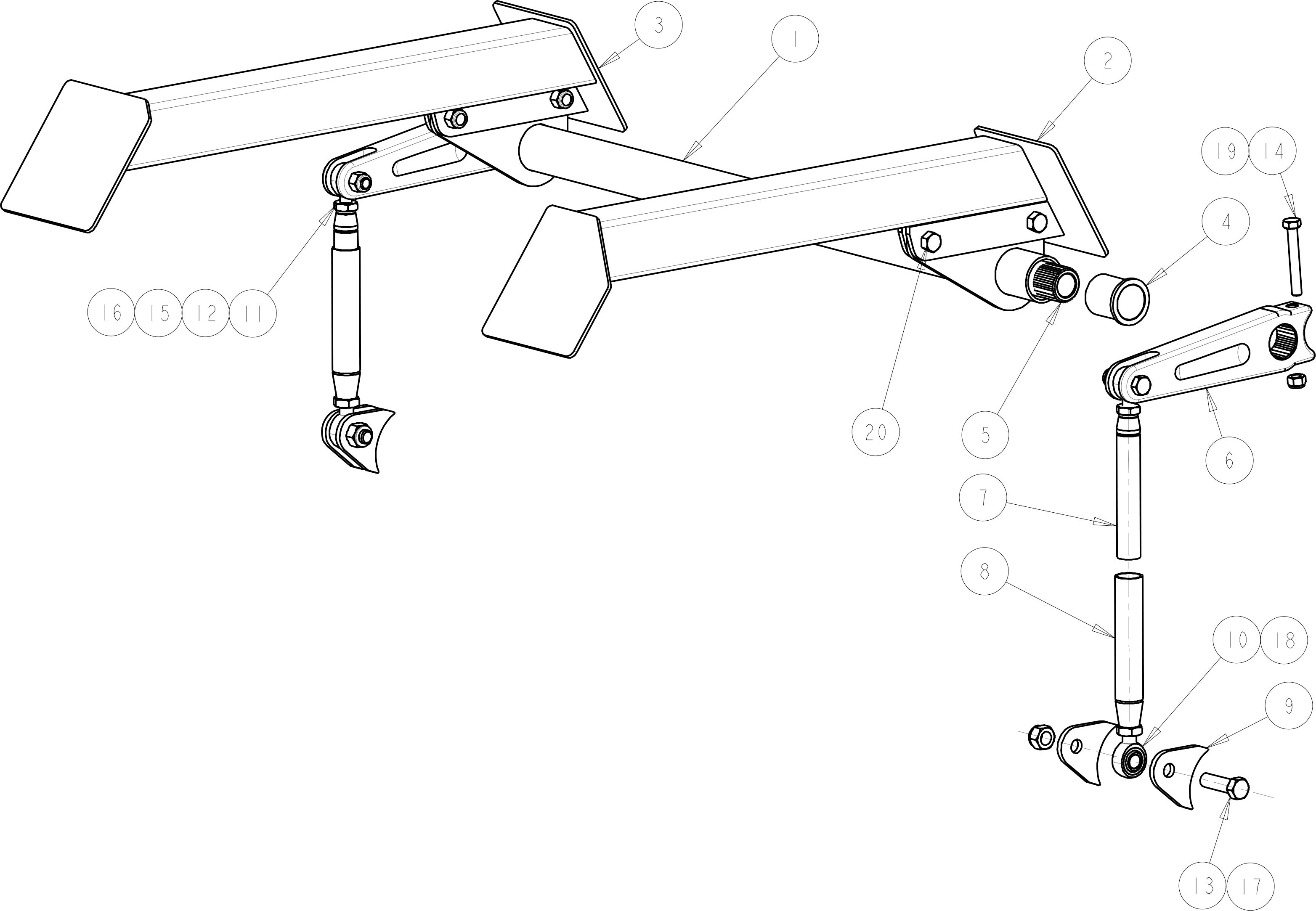 1982-2002 Chevrolet Camaro 29" Anti Roll Bar Kit, Weld On (Ready to Ship)