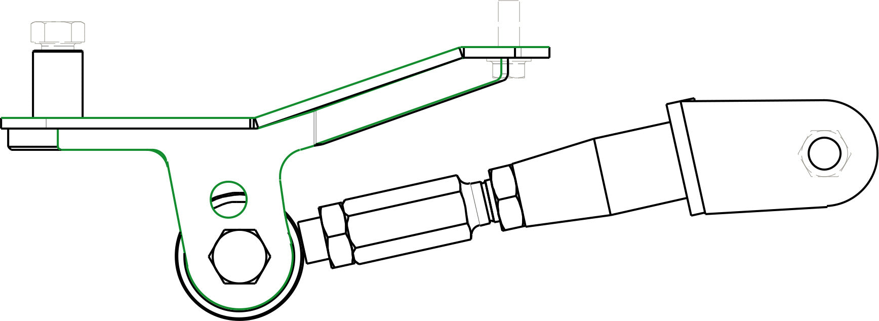 2005-2011 Ford Mustang Adjustable Street Upper Control Arm