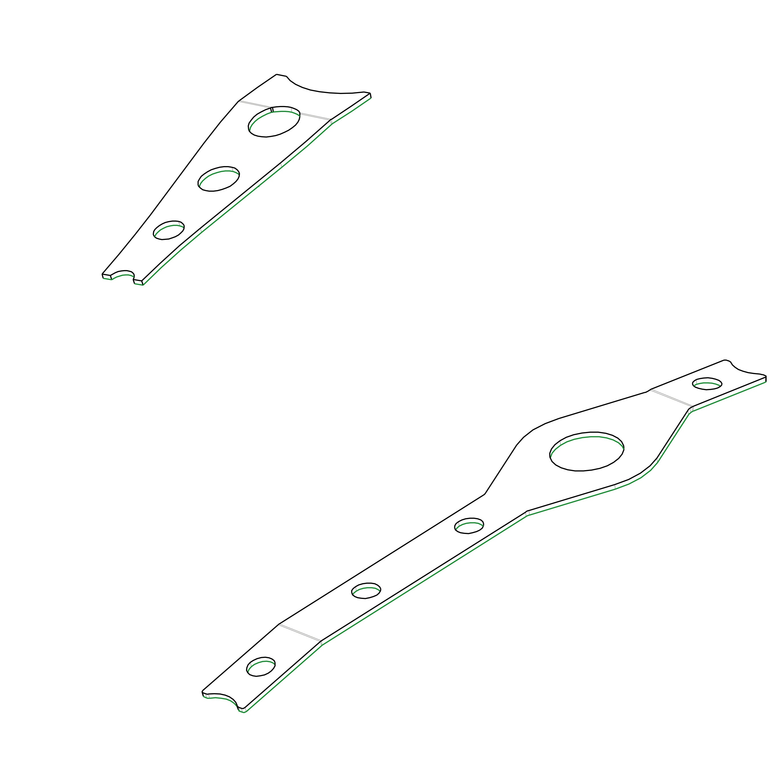 1979-2004 Ford Mustang Control Arm Stiffening Kit