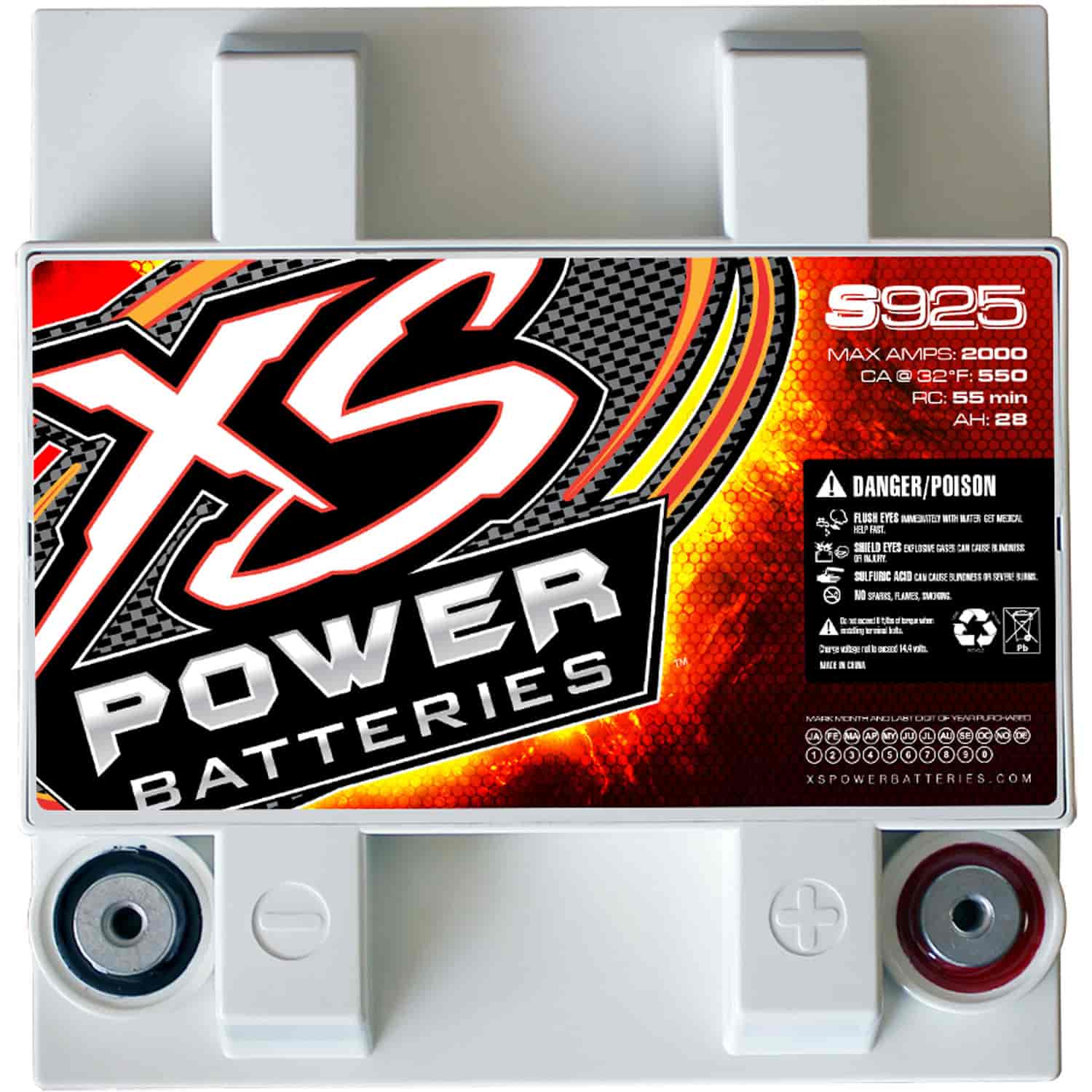 Odyssey XS Power S925 Battery