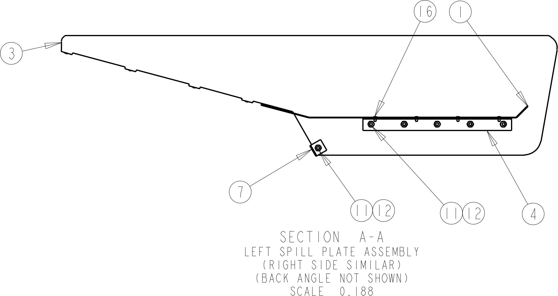 1979-1993 Ford Mustang Hatchback Aluminum Spoiler 95-703