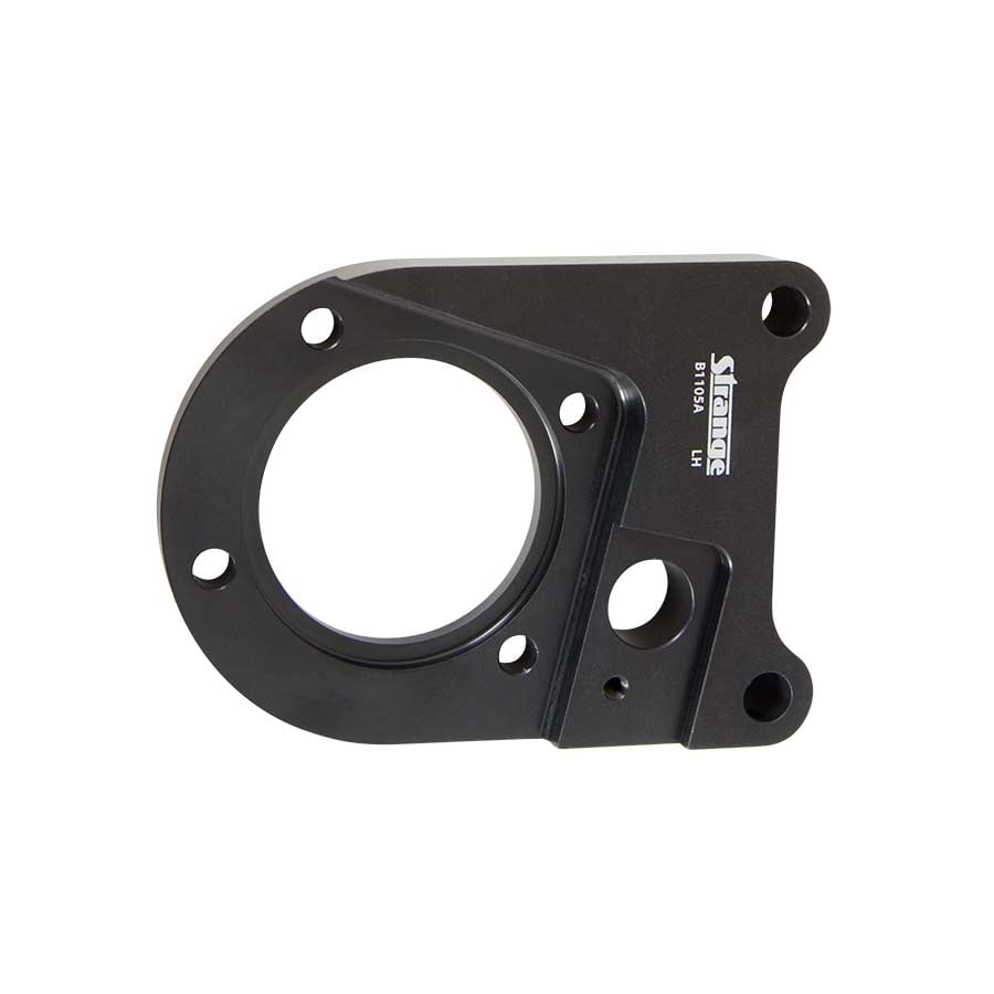 B1105A-Rear Caliper Mount - LH Side For Strange 12 Bolt F-Body Rear End Using 1993-1997 F-Body Factory Disc Brakes