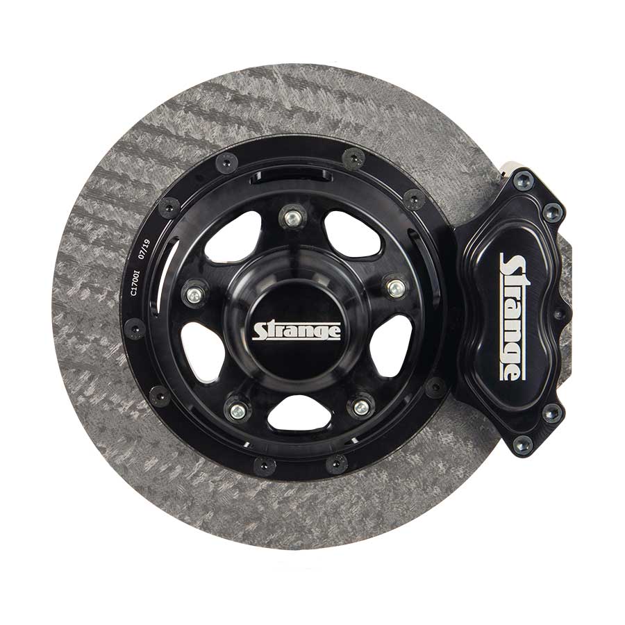 C4700WC-Front 4 Piston Carbon Brake Kit Fits Strange Ultra Strut Bodies Used In Strange & Penske® Struts