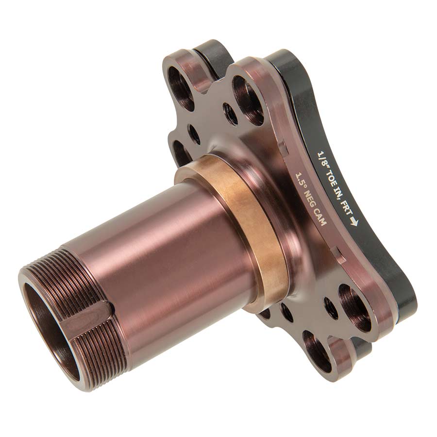 Strange Pro Touring Floater Kit With Cambered Spindles & Toe Plates Axles and Brakes Sold Separately