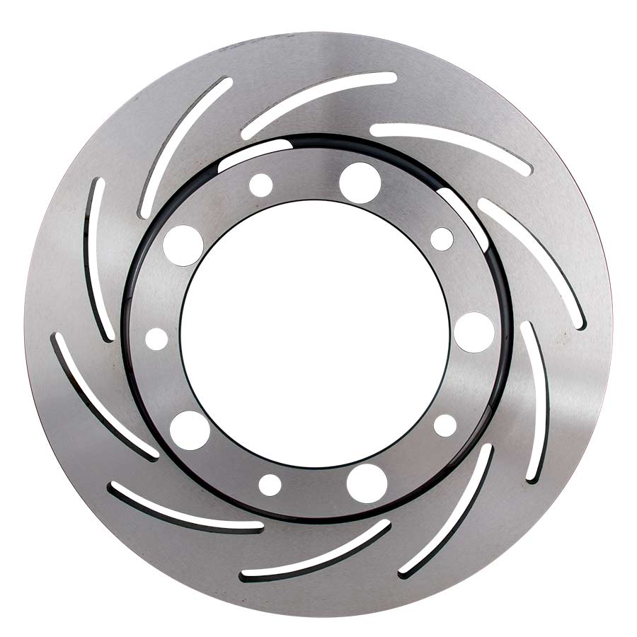 L4001K-10 3/4" Slotted Steel Rotor - LH Side For Strange 9/9.5" Live Axles Produced Before 2013
