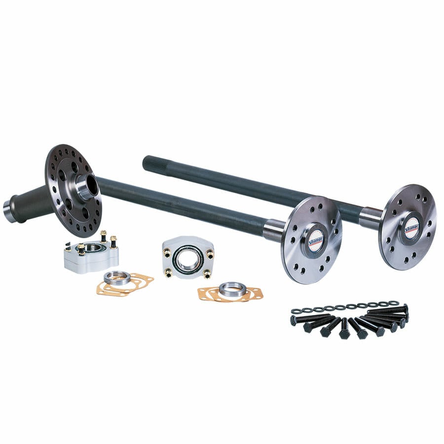 P2000FM86-Pro Race Axle & Spool Package For 1986-1993 Mustang 8.8 Rear End Race Axles, Lightweight Spool, C-Clip Eliminator kit & 1/2" Studs