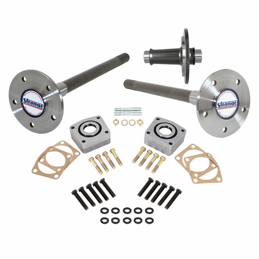 P2000GDR-Pro Race Axle & Spool Package For GM 10 Bolt & 12 Bolt Rear Ends Race Axles, Lightweight Spool, C-Clip Eliminator kit & 1/2" studs