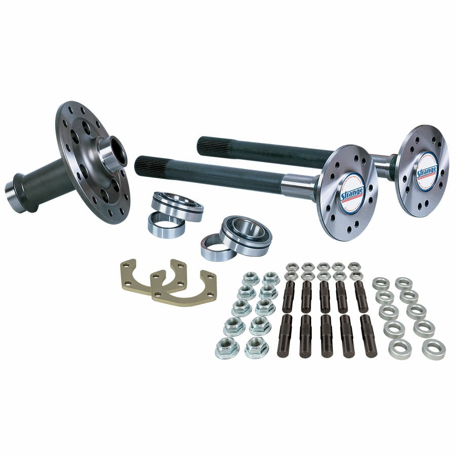 P200558-Strange Pro Race Axle & Spool Package 33 or 35 Spline Axles, Lightweight Spool Axle Bearings, Retainer Plates, & 5/8" Stud Kit