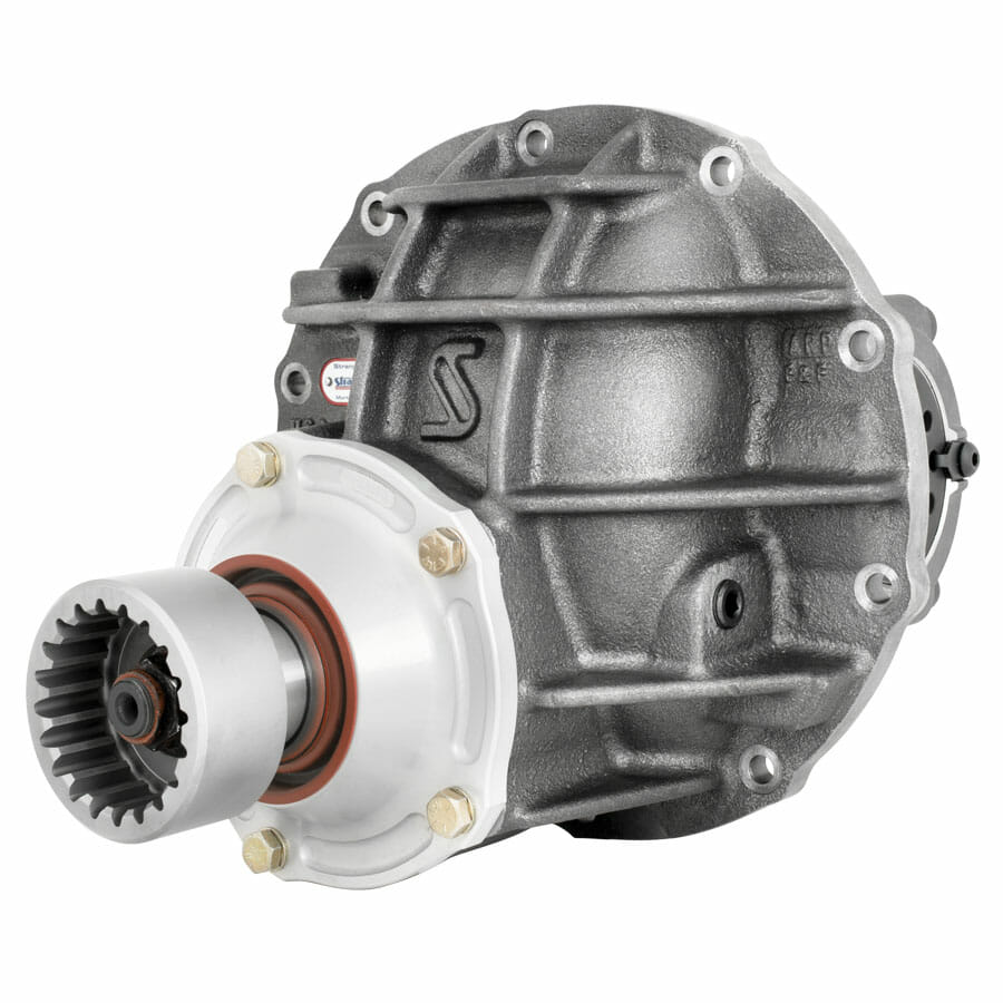 PRF110-Pro Series Nodular Iron Case Assembly Aluminum Support with Lightweight Steel Spool 28 Spline Pro Gear & Female Coupler