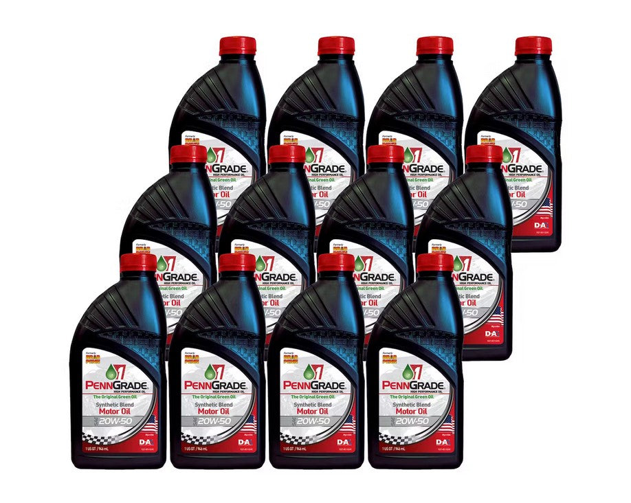 SAE 20W50 - 1 Case (12 Quarts) PennGrade