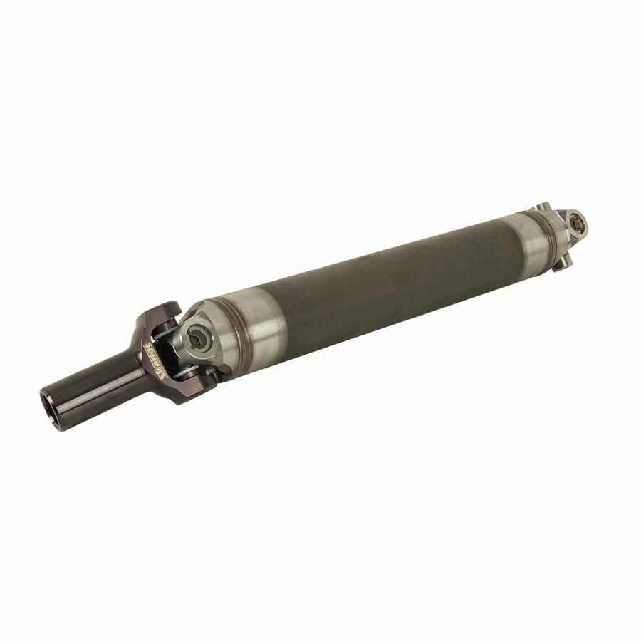 U1704-Seamless Chrome Moly Driveshaft 3 1/2" With Strange Forged 1350 Weld Ends & Spicer U-joints