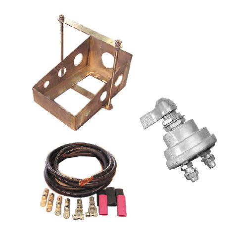 Single Battery Mount and Installation Kit