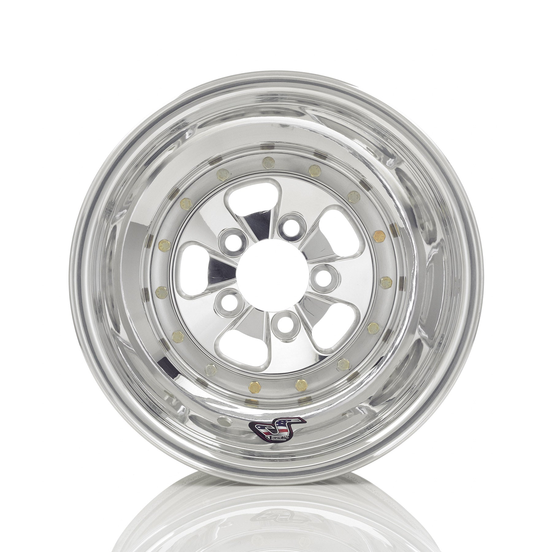 Sander Engineering 750 Series 15" x 12" Rear Wheel 4" back space 4-3/4" bolt circle