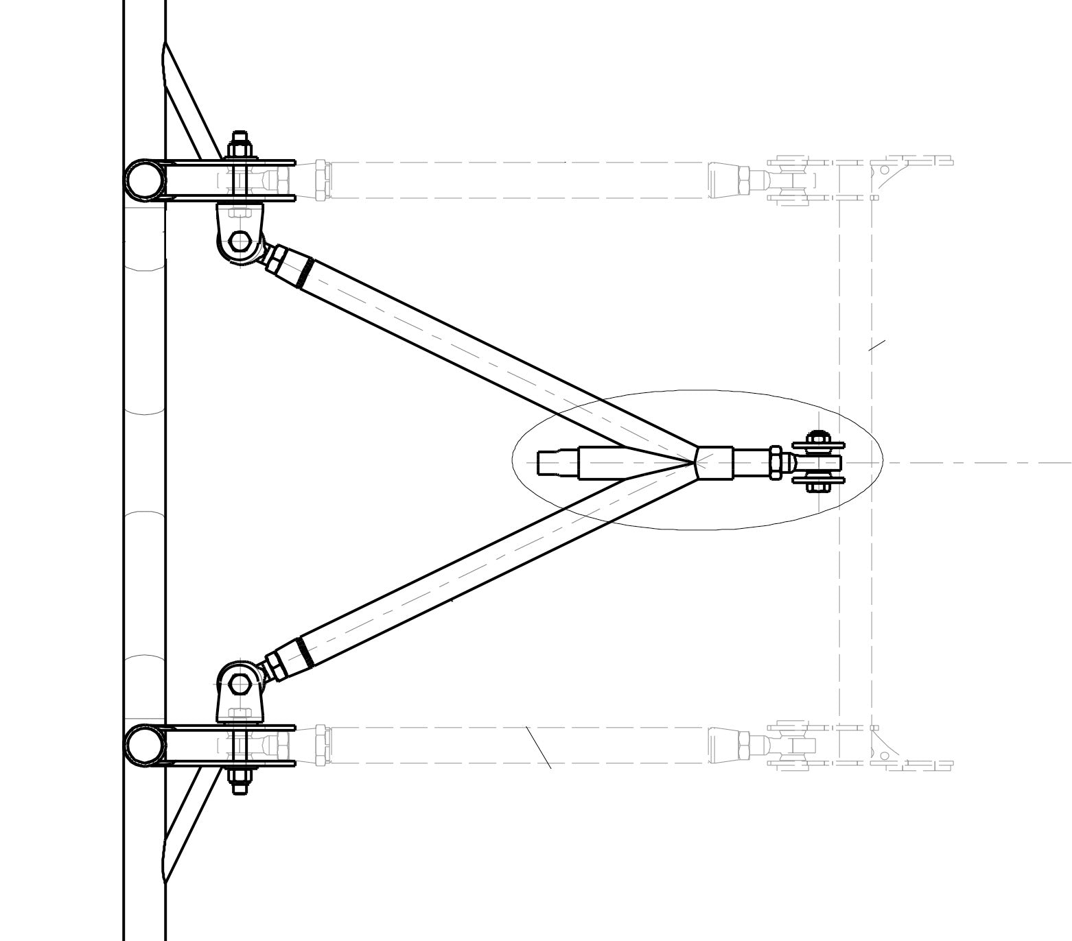 P-500 Wishbone Kit - Chromoly - Unwelded