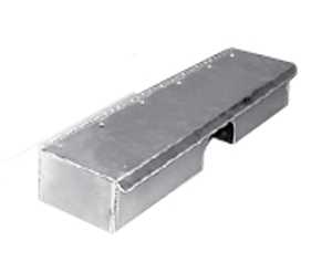 Dragster Glove Box 16 1/4" x 4" x 2 1/2" - Notched For Tunnel