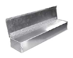 Dragster Glove Box With Latch- Flat Bottom 12" x 6" x 3"