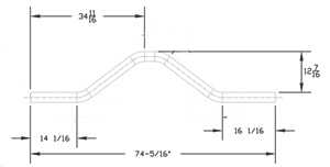 1940 Ford Frame Rails Coil Spring