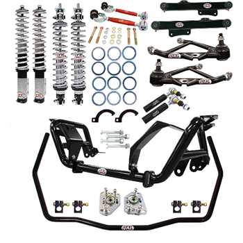 QA1 Drag Racing Kit Level 2 1990-1993 Ford Mustang