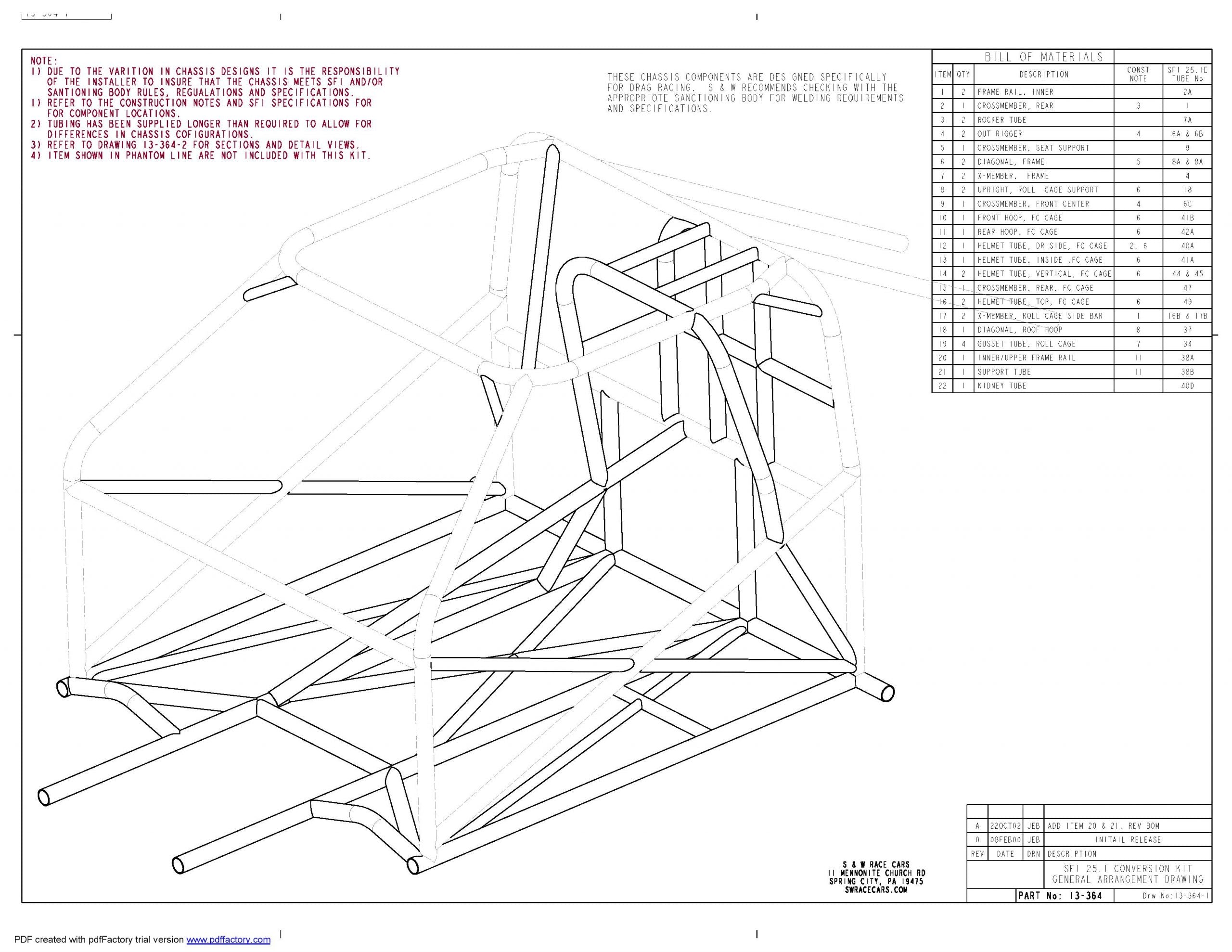 SFI 25.4 Cockpit Upgrade- Mild Steel