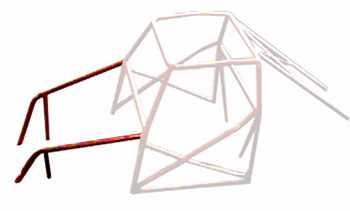 Front Subframe Supports For Strut Suspension, Chromoly