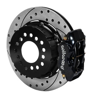 New Big Ford Ends Pro/Street Rear Brake Kit With Drilled Rotors
