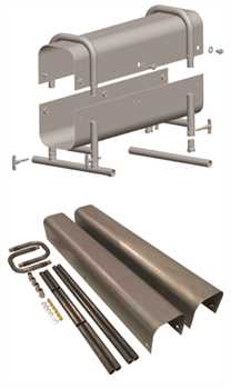 Chrome Moly Driveshaft Loop - 24" Tunnel Kit For 7.49 Or Quicker