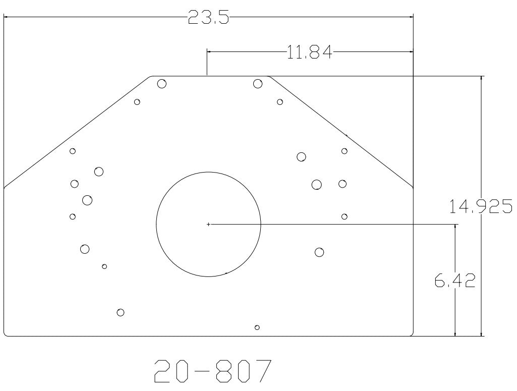 Honda H-Series To Chevy Transmission Adapter Plate