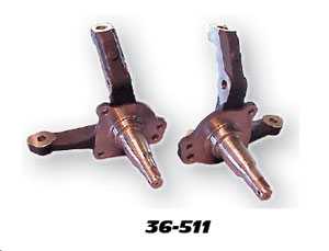 Mustang II Steel Spindles - Pair