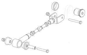 Adjustable  Street Upper Control Arms 64-67 GM A-Body