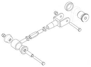 Adjustable  Street Upper Control Arms 68-72 GM “A”-Body