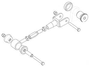 Adjustable  Street Upper Control Arms 68-72 GM &#8220;A&#8221;-Body
