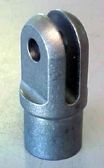 Clevis Weld In, Chromoly,  1/4" Slot, For 1 1/8" X .058" Tubing