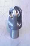 Weld In Clevis 1/8" Slot X 3/16" Hole, Fits 3/8" x .058" Tubing
