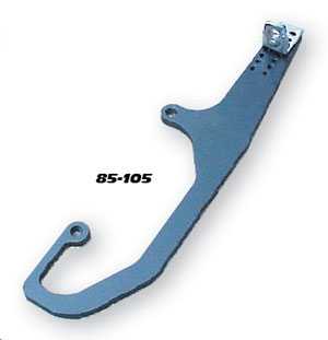 Throttle Cable Mounting Plate- 4150 Carb Without Air Controller