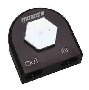Moroso Remote Oil Filter Adapter 22mm - 1.5 Thread #23686