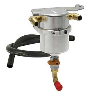 Moroso Air Oil Separator for 2011 & Newer Mustang