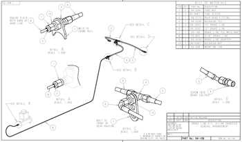 Brake Line Kit 4-Link Dragster