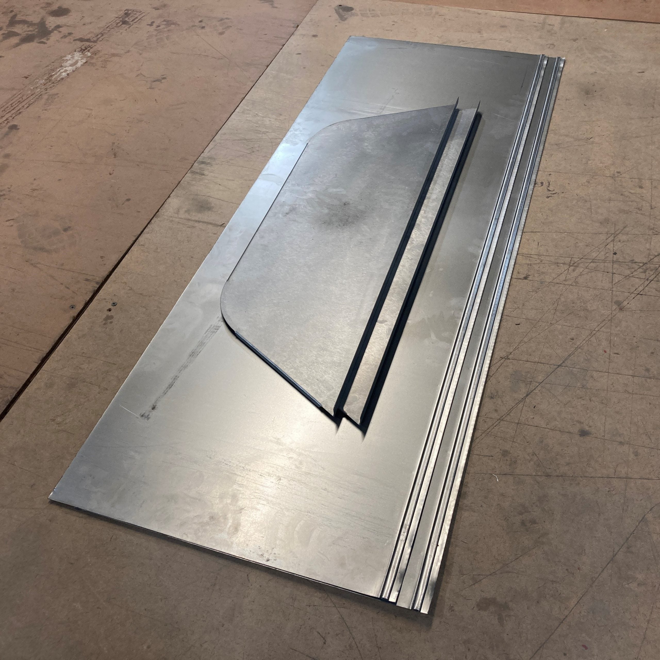 Replacement Steel Wheel Tubs S10 17" Wide